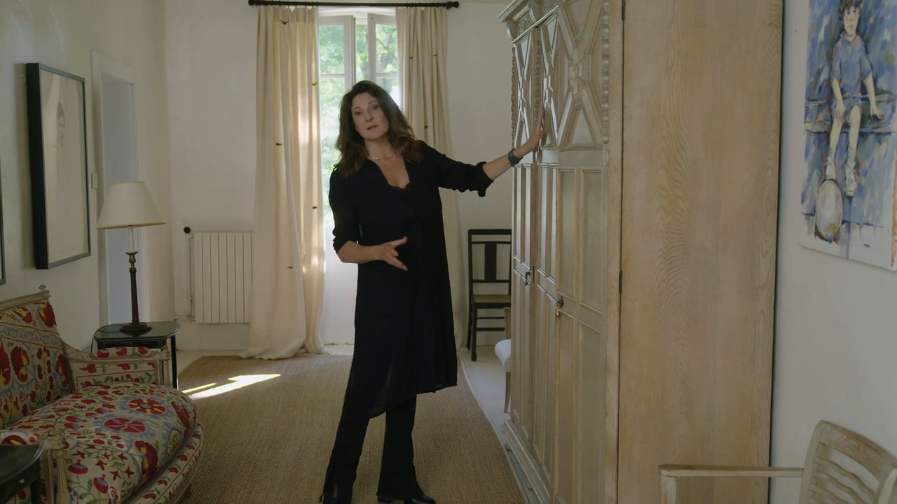 The upstairs hallway