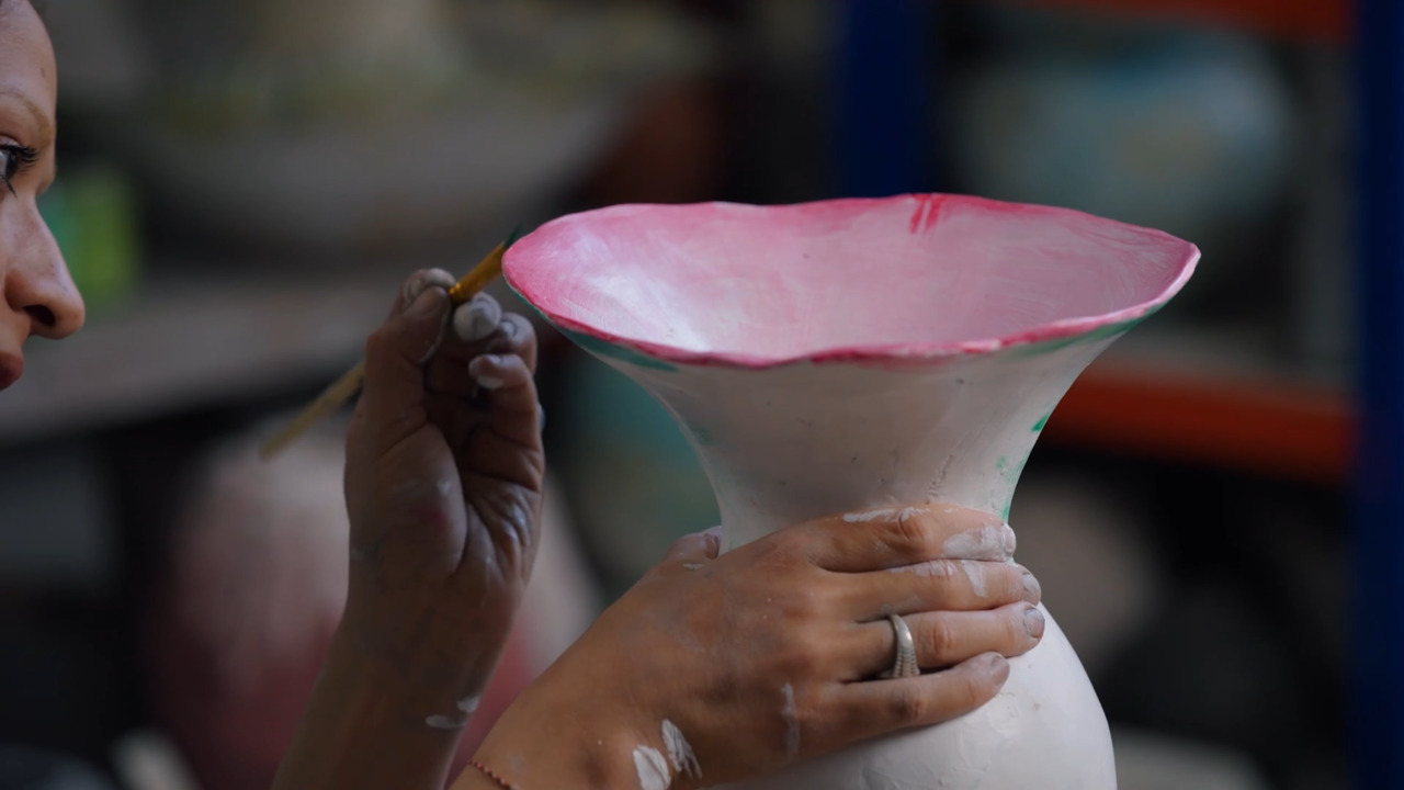 Painting your vase