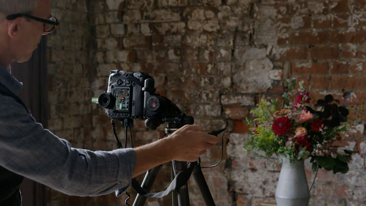 Low-key lighting at home