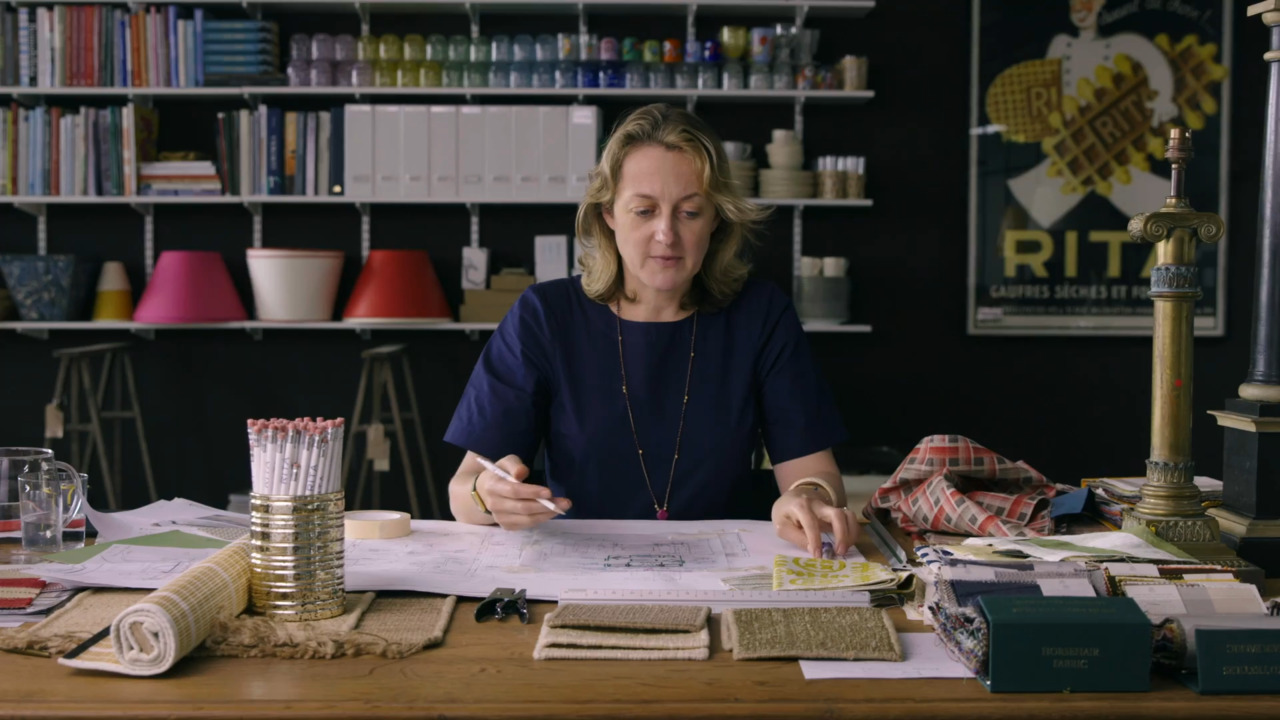 Colour schemes: Rita’s sitting room