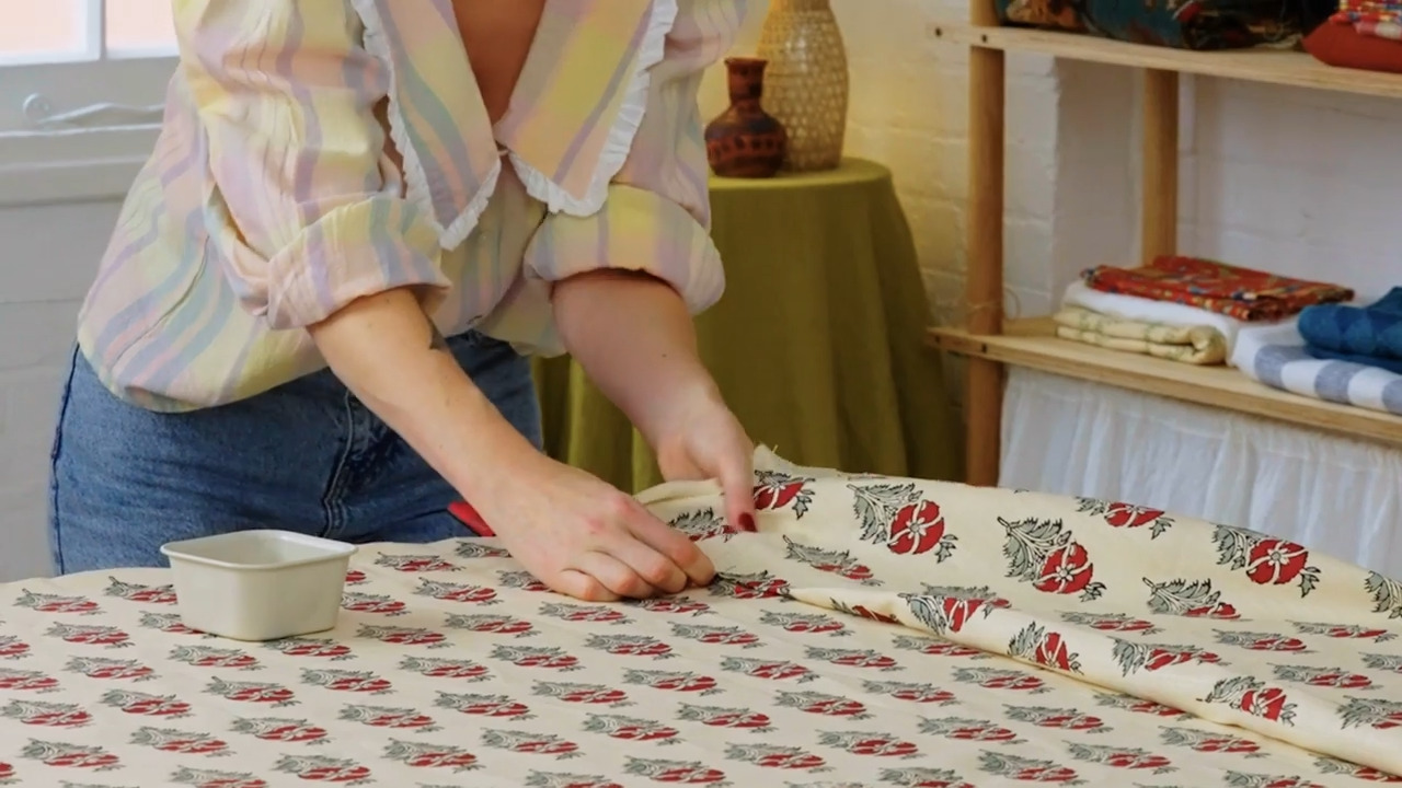 How to cut, prepare, and pattern match your fabric- Part 1