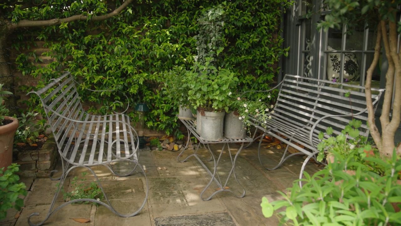 A perfectly designed terrace