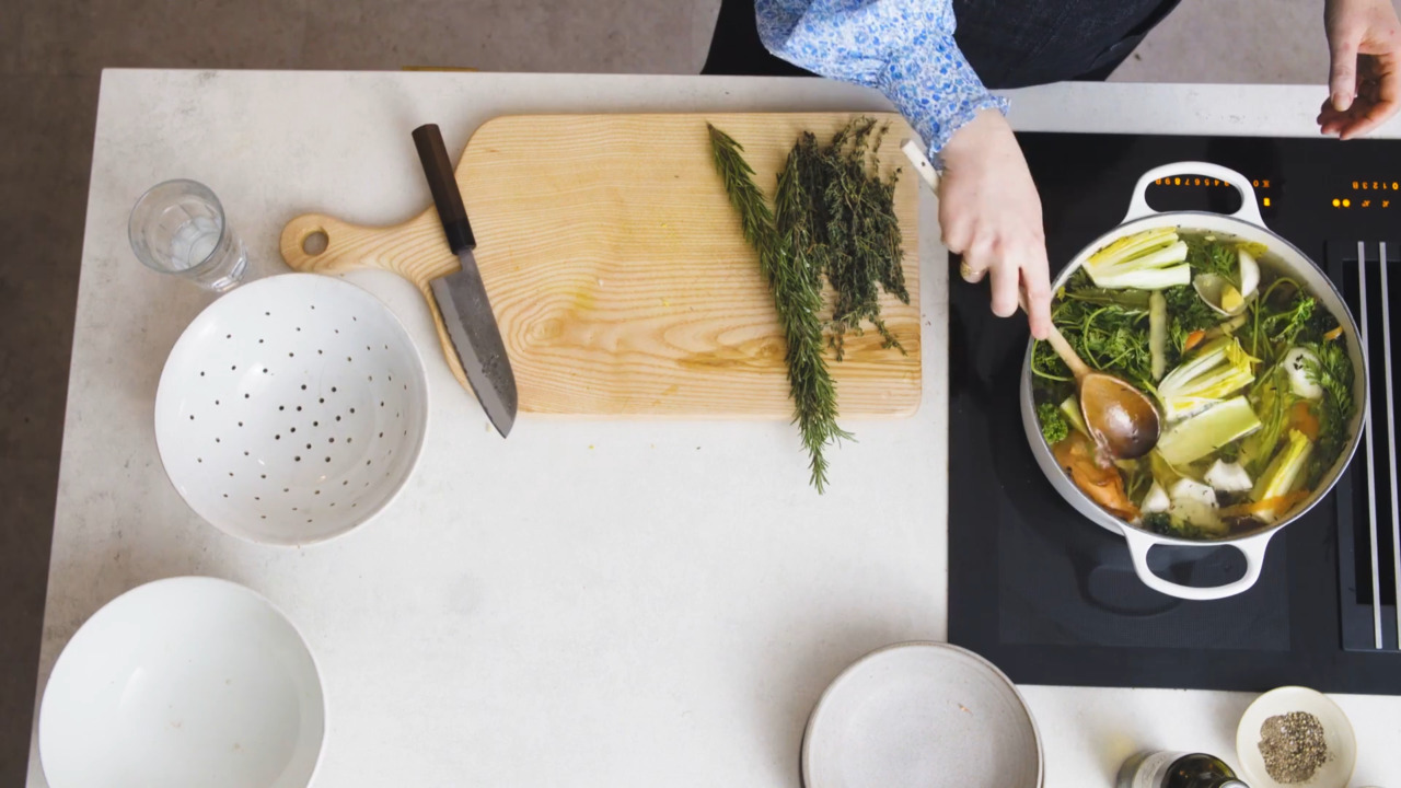 Anna's no-waste veg stock