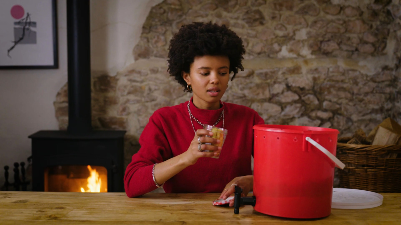 Creating a worm bath 