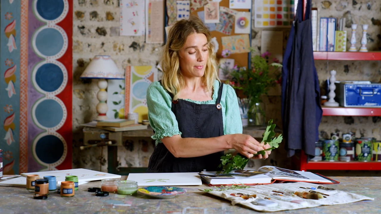 Key patterns and motifs - Part 3 - Adding detail to botanical motifs 