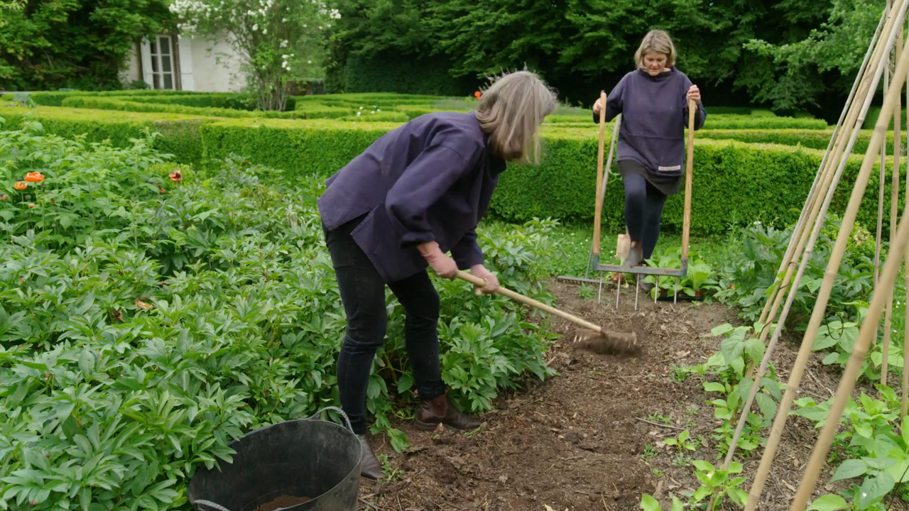 Preparing an existing bed for planting