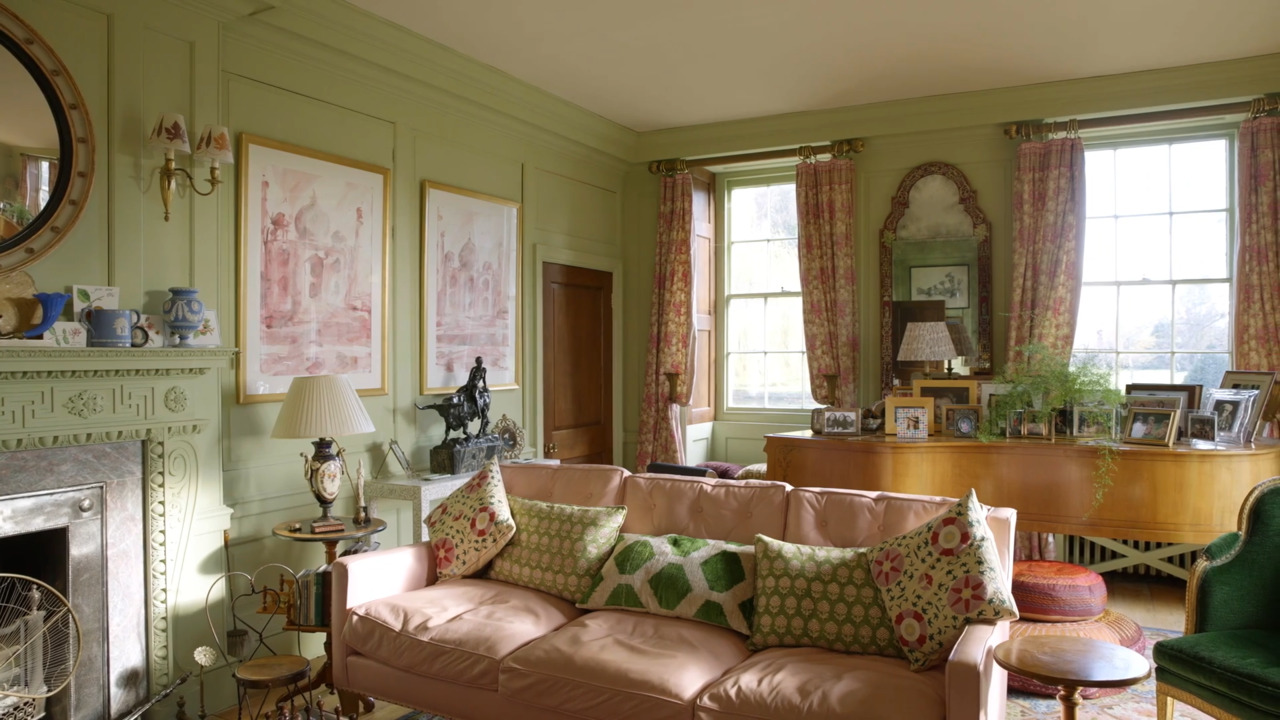 Colour in action - the music room