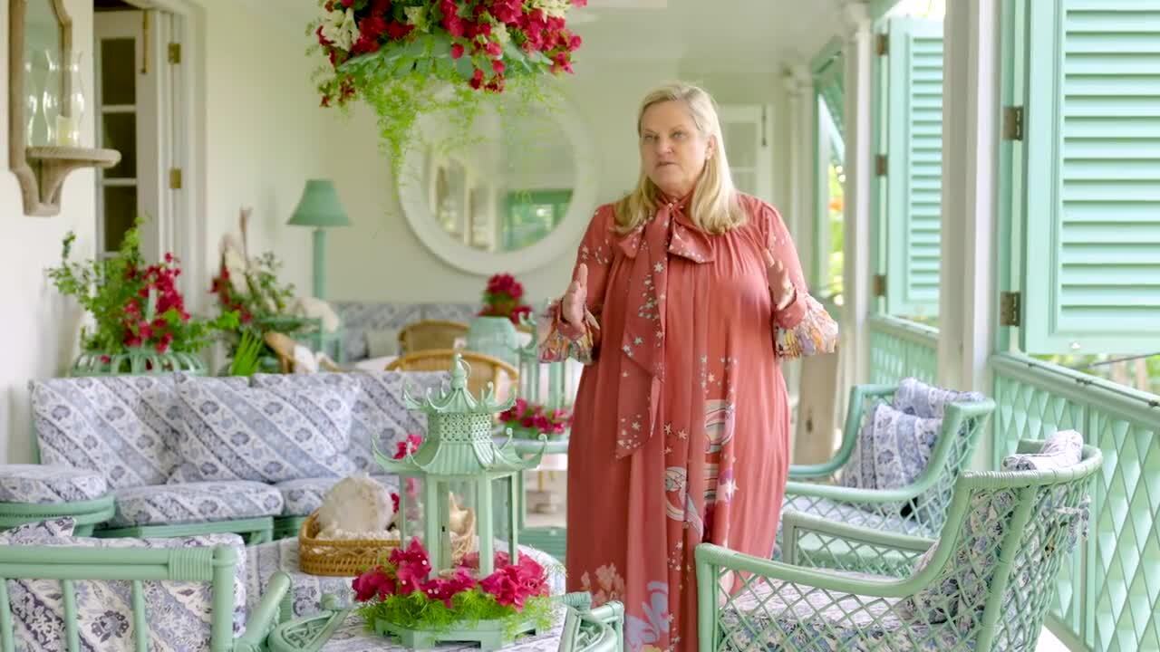 The veranda at Hope Hill