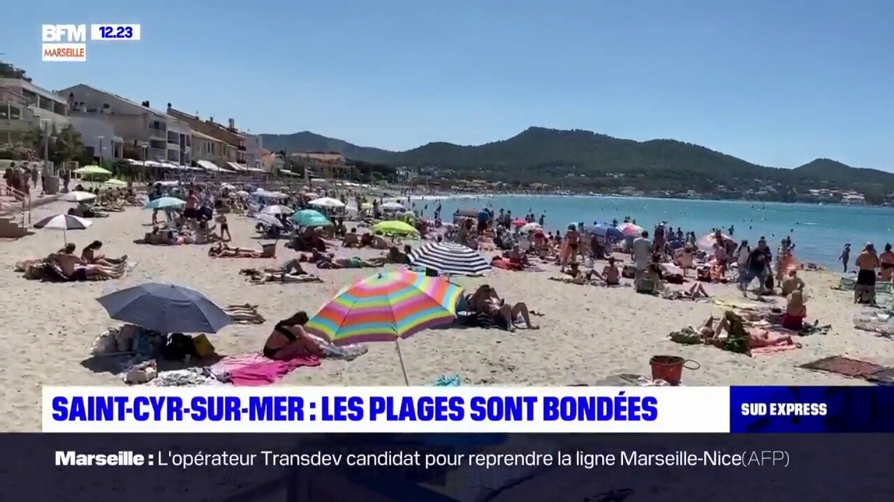 Saint Cyr Sur Mer Les Plages Etaient Bondees Ce Week End