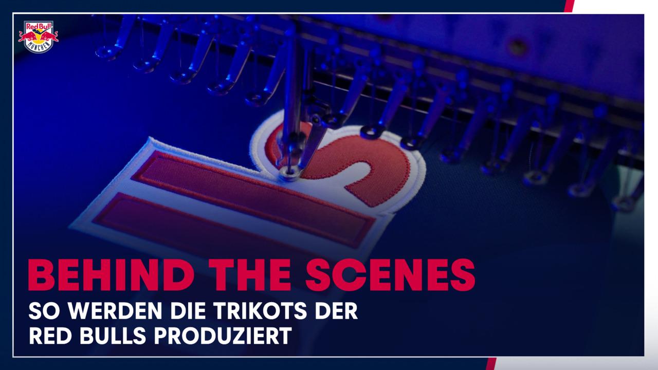 Behind the Scenes: So werden die Trikots der Red Bulls produziert