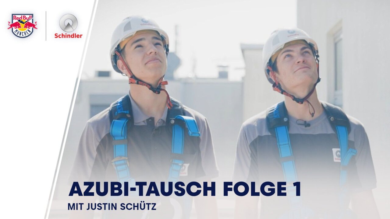 Azubi-Tausch Folge1 mit Justin Schütz | Red Bulls & Schindler 