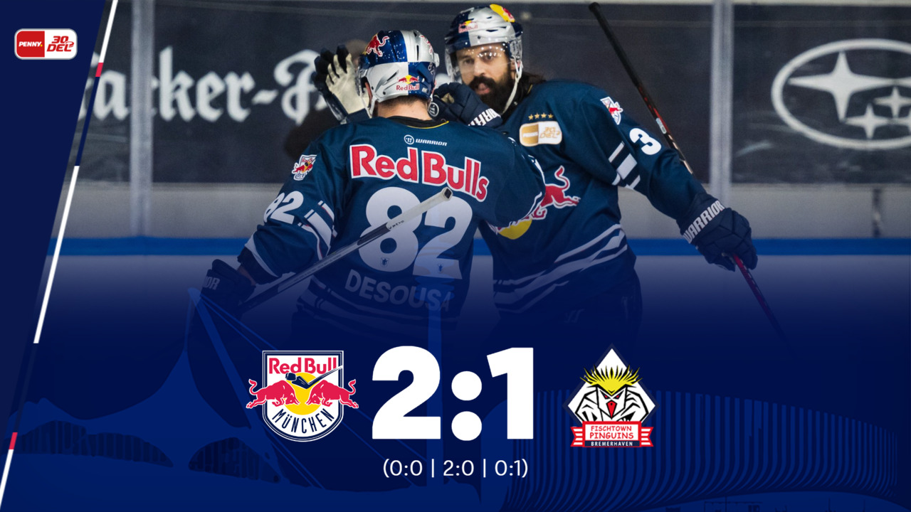 Highlights: Red Bull München vs. Pinguins Bremerhaven (01.12.2023)