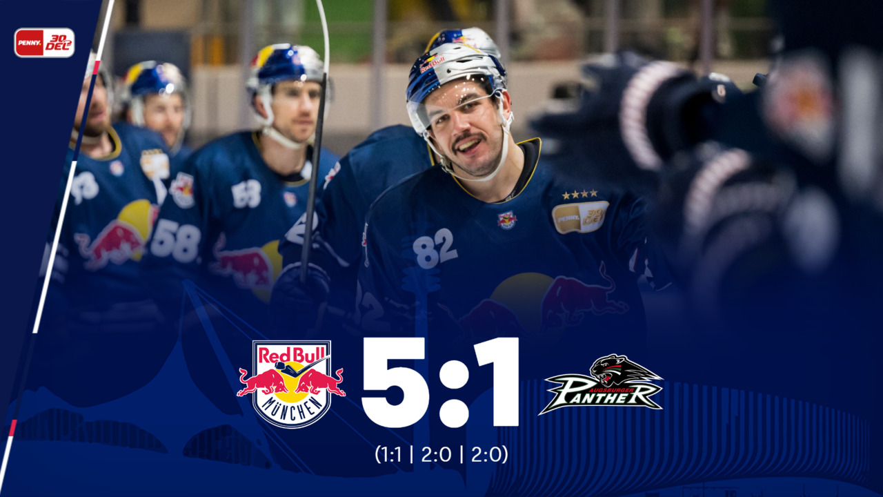 Highlights: Red Bull München vs. Augsburger Panther (22.10.2023)