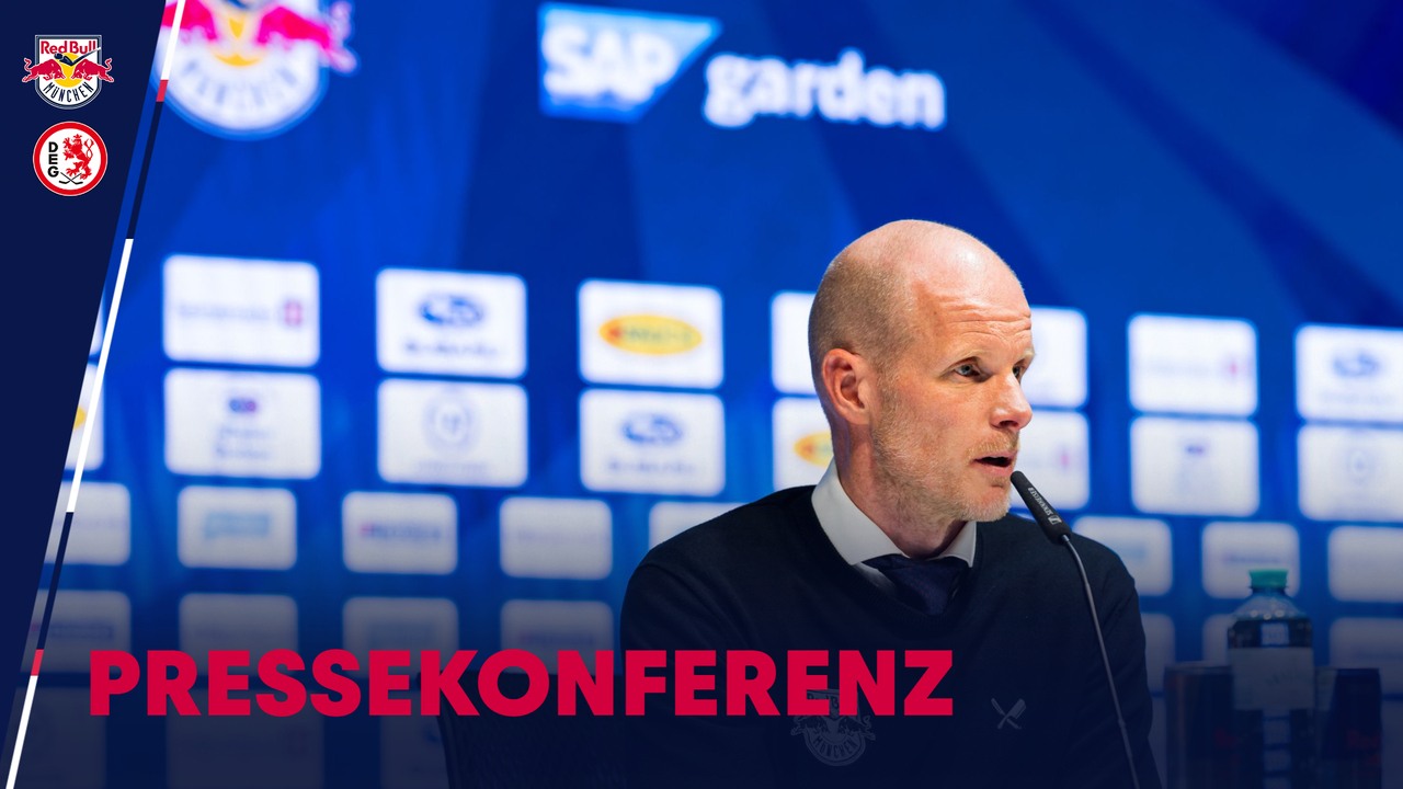 Pressekonferenz: EHC Red Bull München vs. Düsseldorfer EG (11.10.2024) 