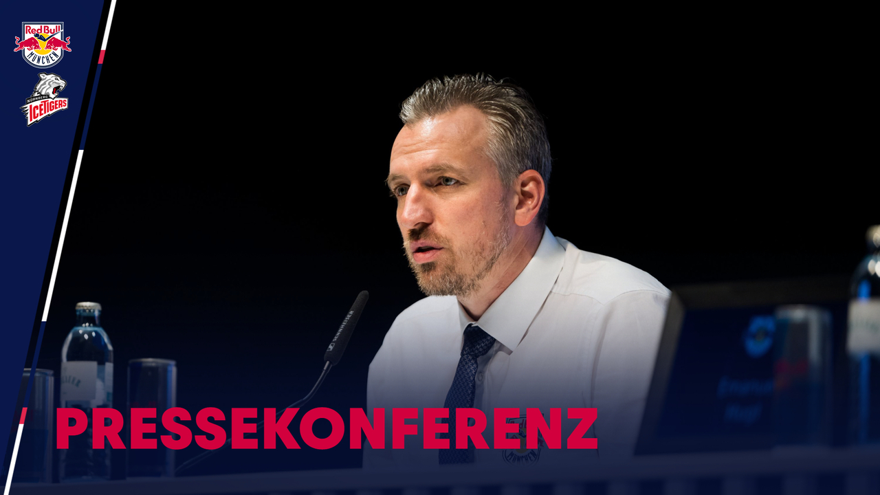 Pressekonferenz: EHC Red Bull München vs. Nürnberg Ice Tigers (20.10.2024) 