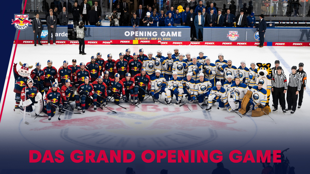 Highlights SAP Garden Grand Opening Game | EHC Red Bull München vs Buffalo Sabres