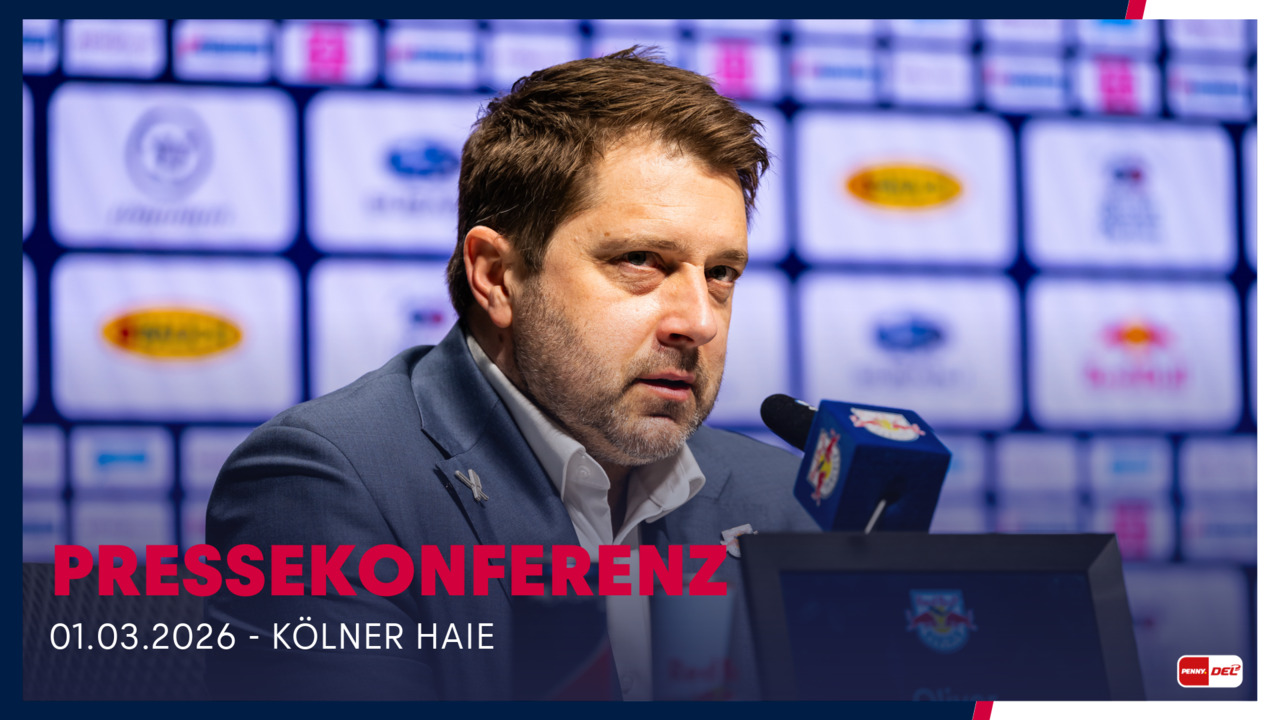 Pressekonferenz: EHC Red Bull München vs. Kölner Haie (01.03.2026)