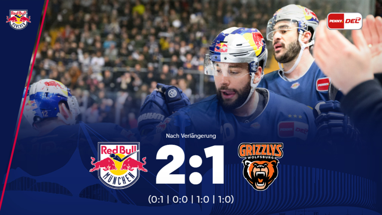 Highlights: Red Bull München vs. Grizzlys Wolfsburg (17.02.2023)