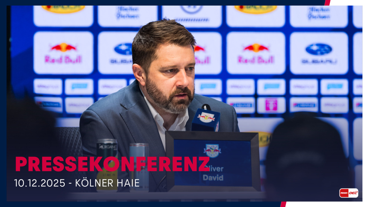 Pressekonferenz: EHC Red Bull München vs. Kölner Haie (10.12.2025)