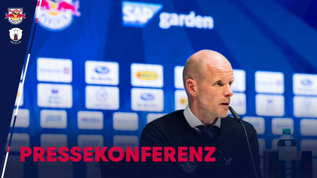 Pressekonferenz: EHC Red Bull München vs. Eisbären Berlin (04.10.2024)