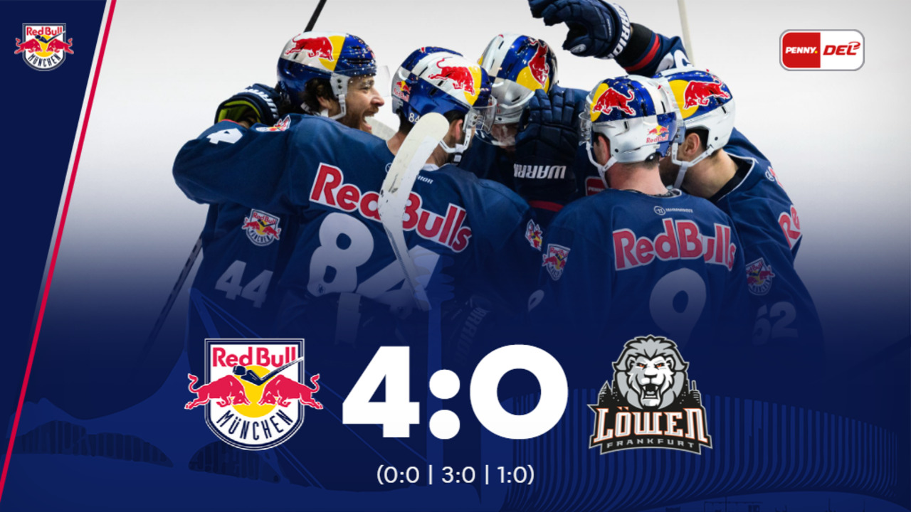 Highlights: Red Bull München vs. Löwen Frankfurt (24.02.2023)