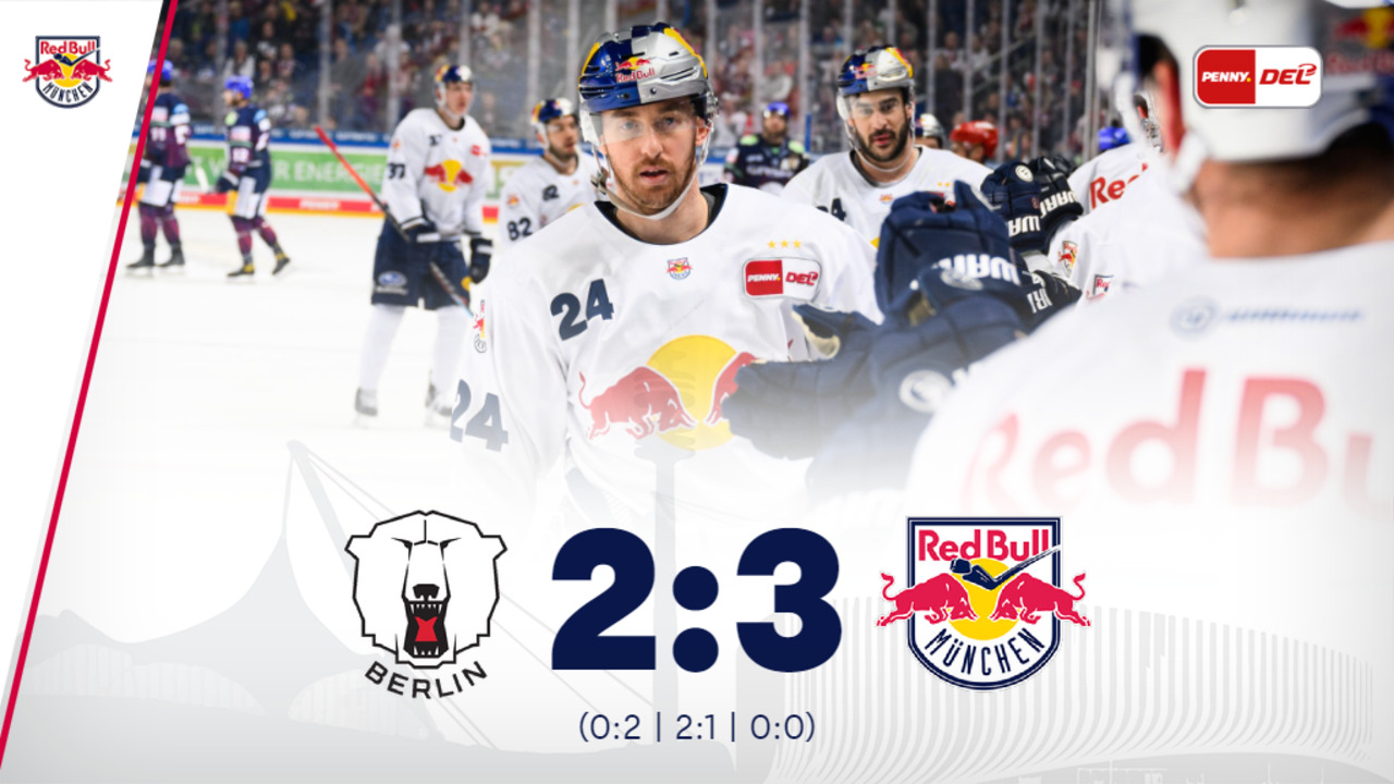 Highlights: Eisbären Berlin vs. Red Bull München (02.01.2023)