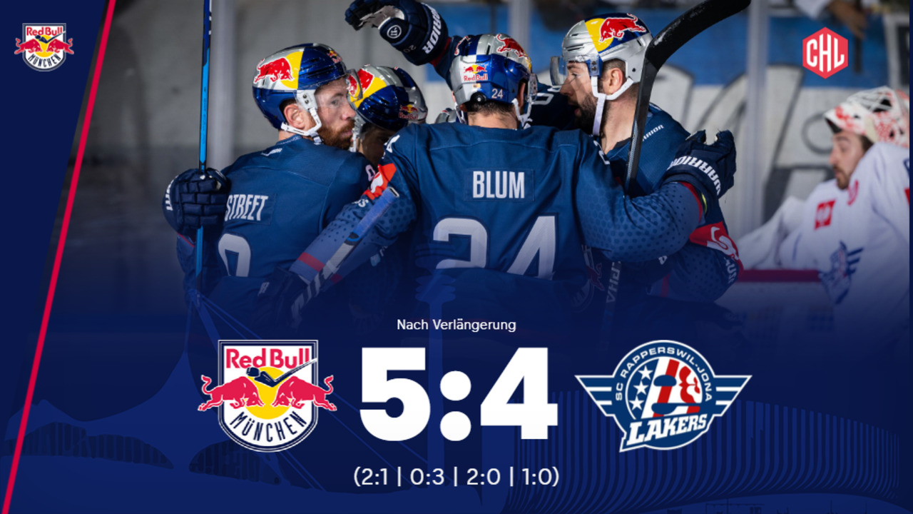 Red Bulls vs. Rapperswil-Jona Lakers