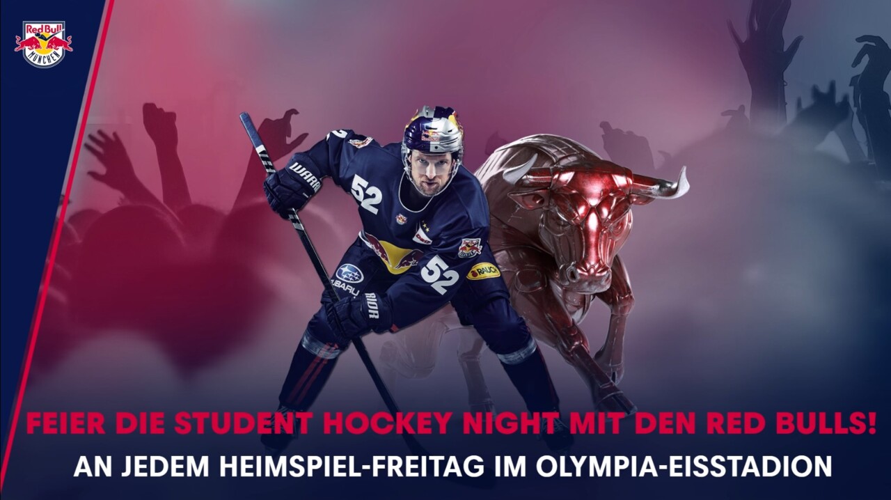 Jeden Freitag "Student Hockey Night" im Olympia-Eisstadion