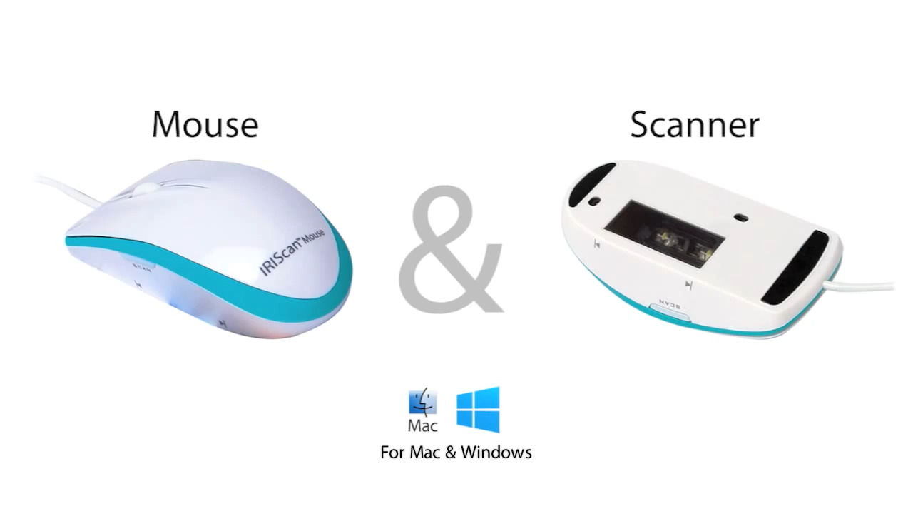 IRIScan Mouse Executive : la souris-scanner facile (KT9188) 