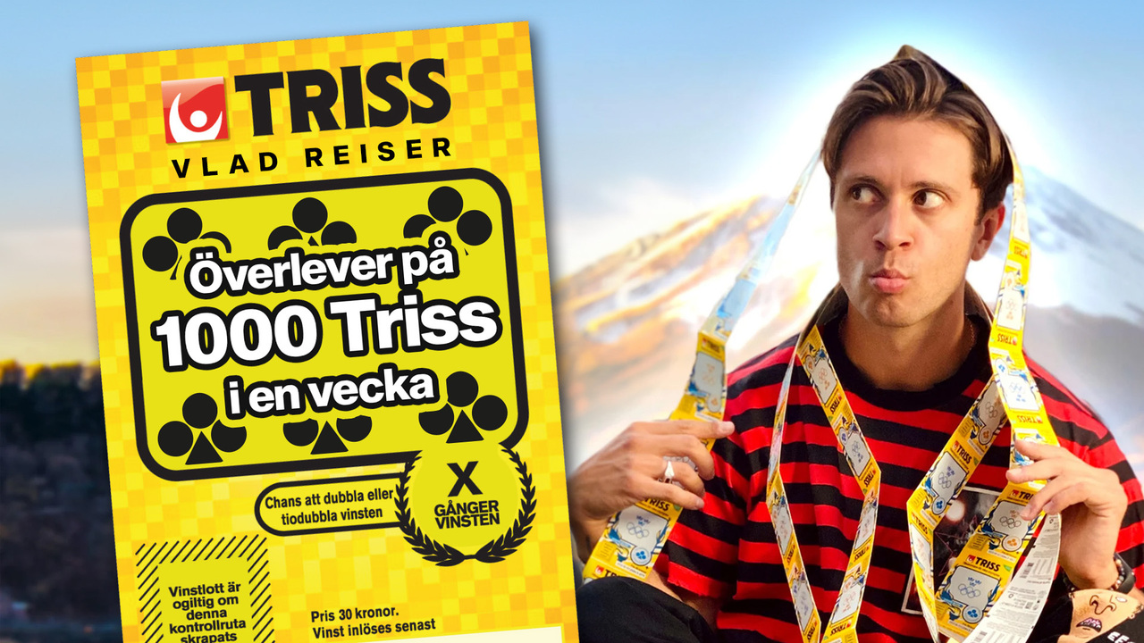 Vlad: Överlever på 1000 Triss i en vecka!