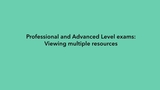 Viewing multiple resources