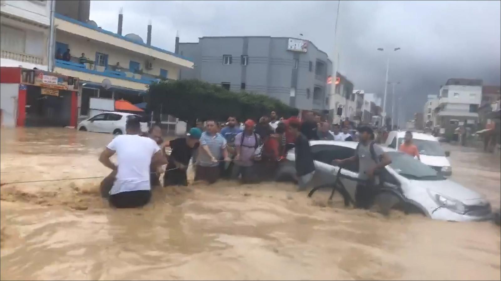 هذه حصيلة فيضانات تونس واحتجاجات وغضب بنابل تونس أخبار الجزيرة نت