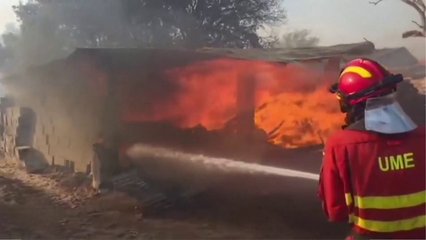 Wildfires sweep across southern Europe as heatwave fuels new blazes