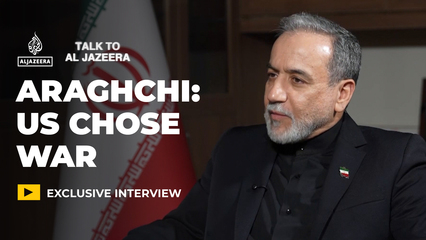 'This is America’s war': Iran's Foreign Minister Araghchi
