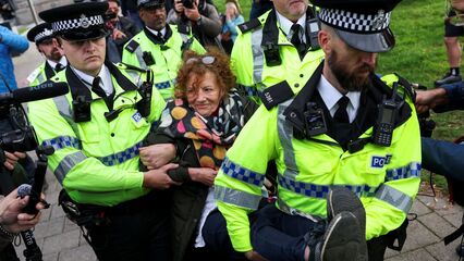 Pro-Palestine protesters arrested in Liverpool as UK Labour Party conference begins 