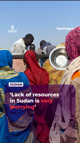 Getting resources for Sudan is a ‘race against time’