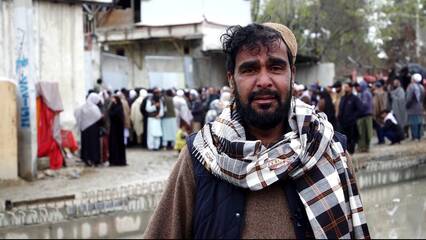 ‘I lost my only son’: Afghan father grieves after Kabul airstrike