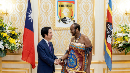 Taiwan’s leader visits Eswatini despite pressure from China to block trip