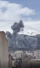 Huge US-Israeli strike pounds Iranian city of Hamadan