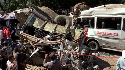 Colombia blames dissident FARC rebel for deadly bus bomb