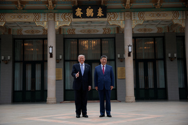 What did Trump and Xi discuss during the China summit?