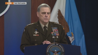 US: Pentagon delivers first remarks since end of Afghan mission
