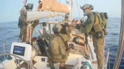Israel intercepts Gaza Sumud flotilla vessels, detains activists onboard
