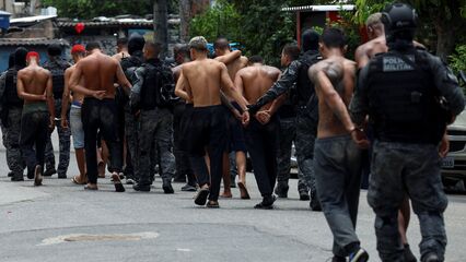 Police operation in Brazil's Rio de Janeiro favelas leaves at least 60 people dead