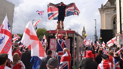 What's the significance of the UK's largest-ever far-right rally?