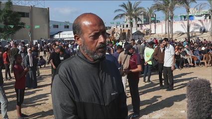 Palestinian father in Gaza celebrates son’s long-awaited release from Israeli prison