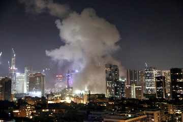 Iran fires wave of missiles toward Israel in retaliatory strike
