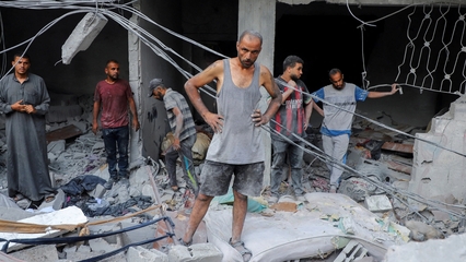 Gaza families flee under Israeli evacuation orders, but face deadly attacks
