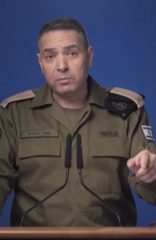 Israeli army says it’s not seeking ‘to topple Iran regime’