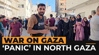 Scene at north Gaza hospital under threat from Israeli forces